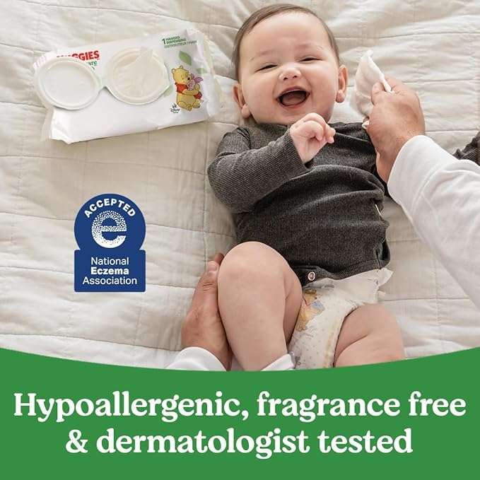 Șervețele hipoalergenice Winnie The Pooh Huggies pentru bebeluși puzzle online