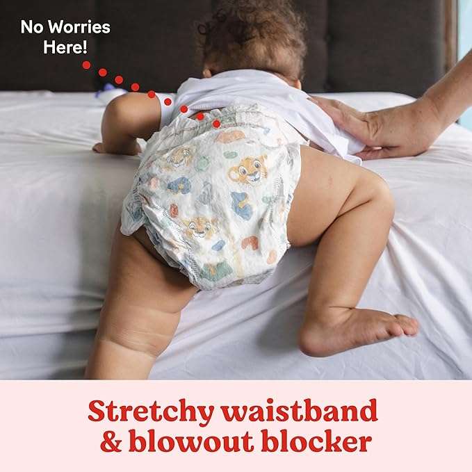 Huggies Little Movers Lion King Baby Diapers puzzle online a partir de foto