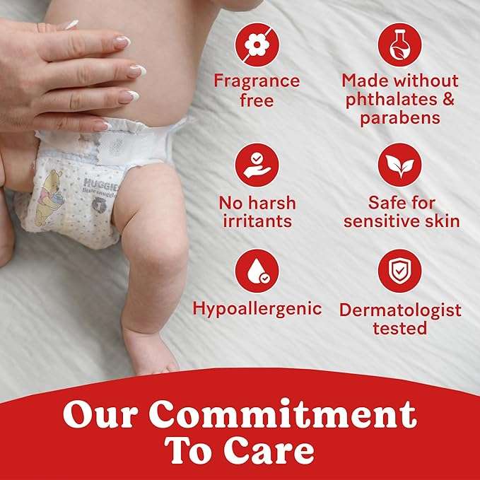 Huggies Δέσμευση για Φροντίδα παζλ online από φωτογραφία