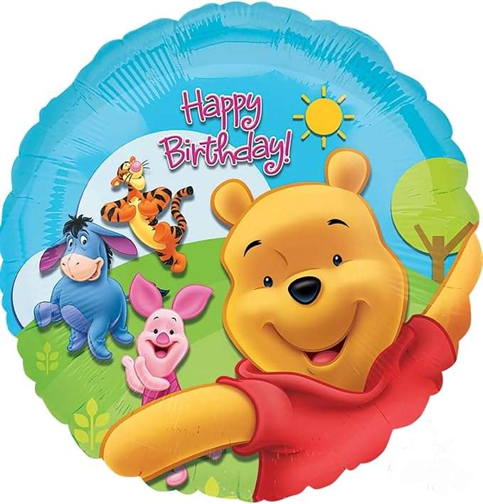 Balon de ziua Winnie The Pooh puzzle online