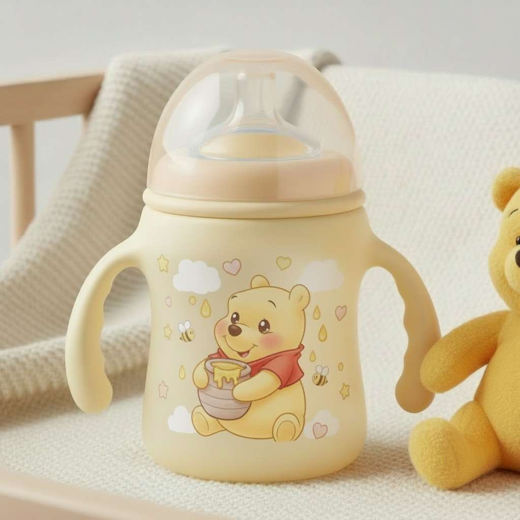 Mamadeira Kawaii do Ursinho Pooh puzzle online a partir de fotografia