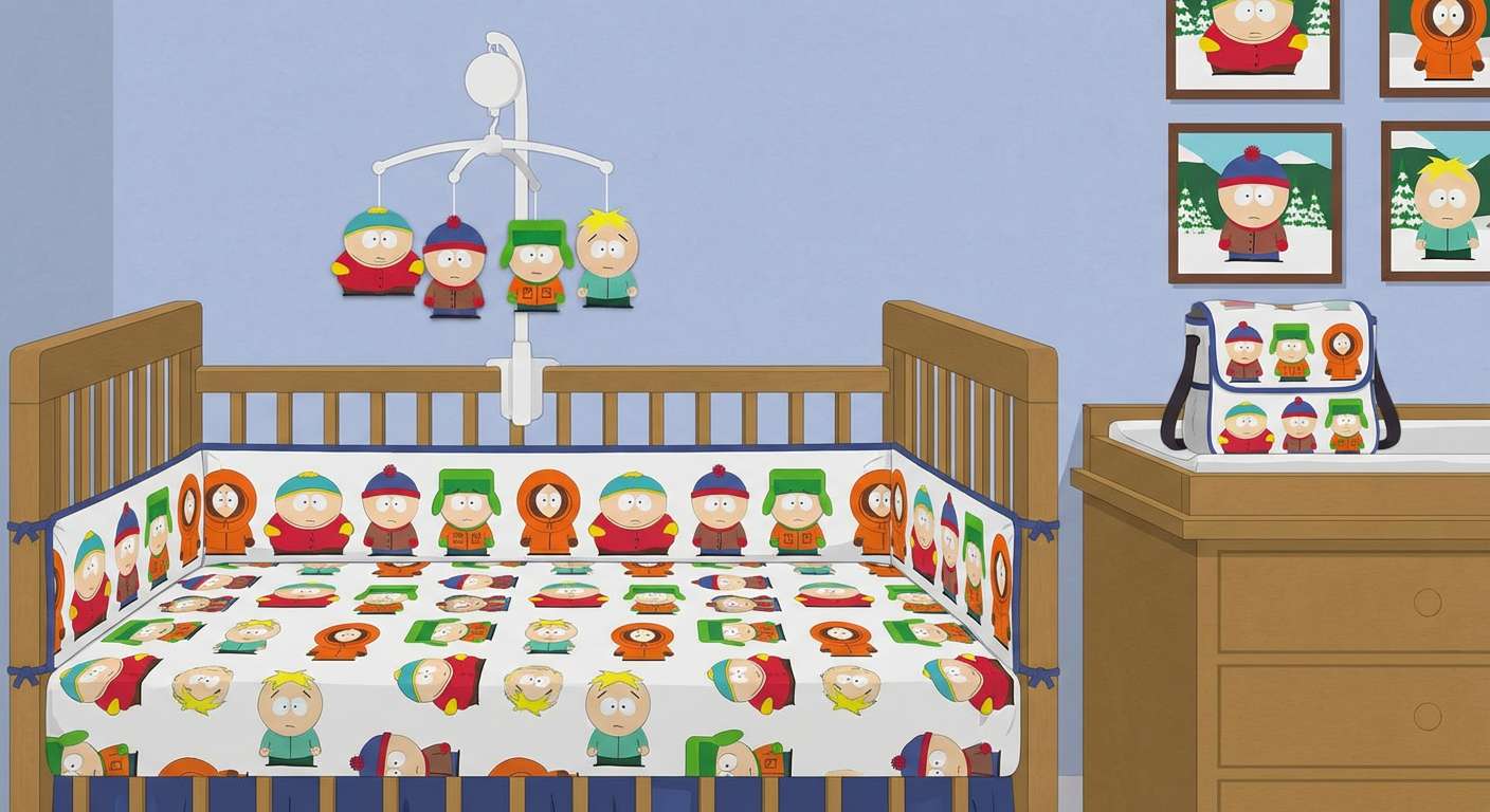 A Baby’s Nursery Room South Park puzzle online from photo