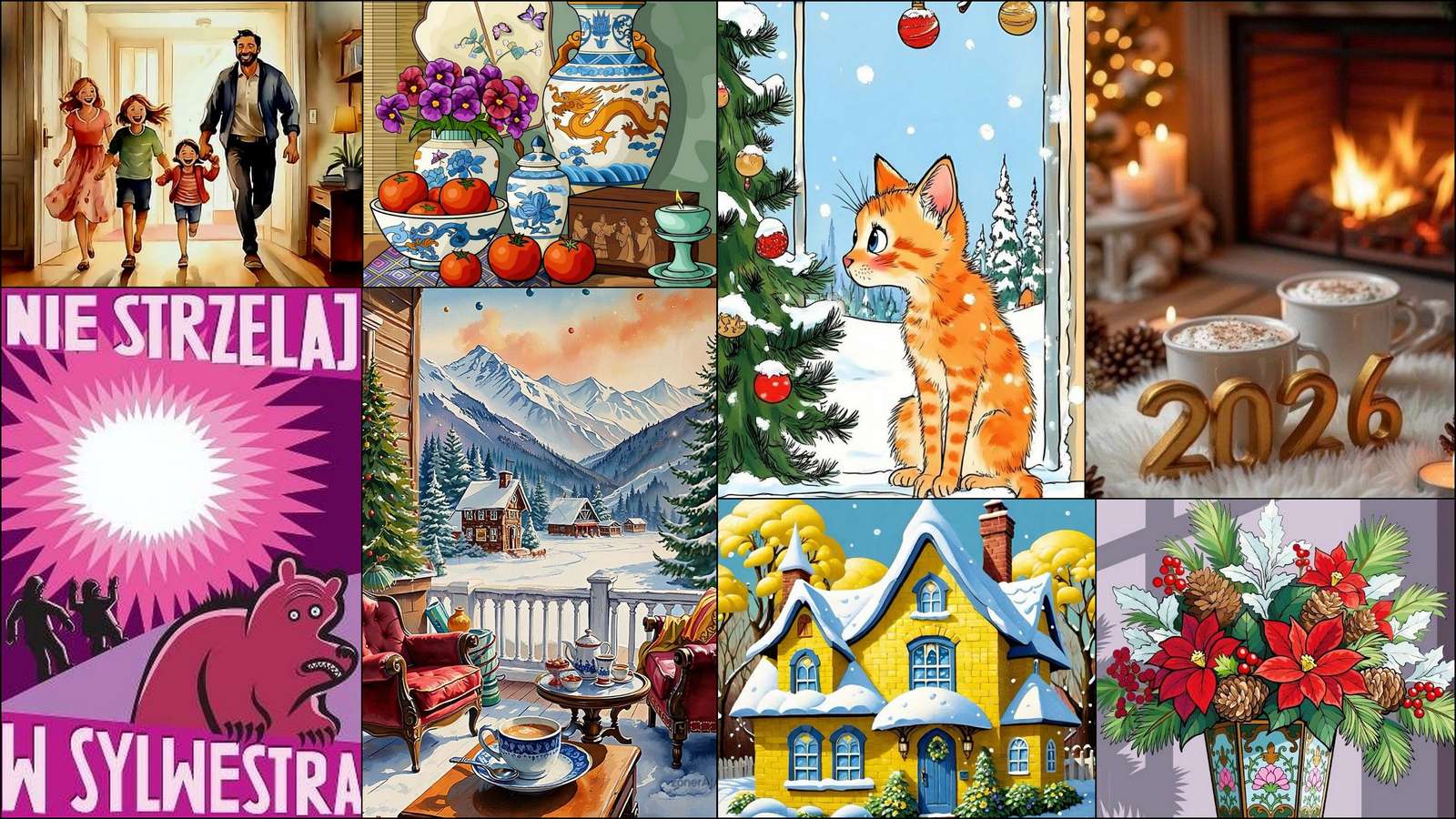 Δεν πυροβολώ την παραμονή της Πρωτοχρονιάς online παζλ