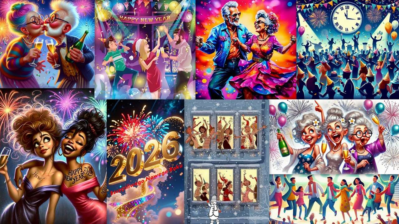 Nochevieja 2025/2026 puzzle online a partir de foto