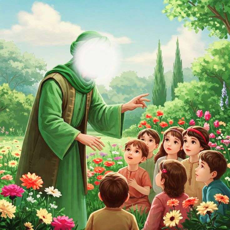 لعبة بازل عن الامام الجواد puzzle online a partir de fotografia