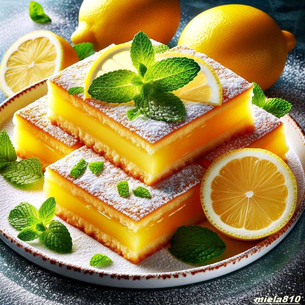 Επιδόρπιο με λεμόνι online παζλ