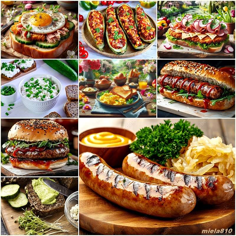 Gutes Essen Online-Puzzle