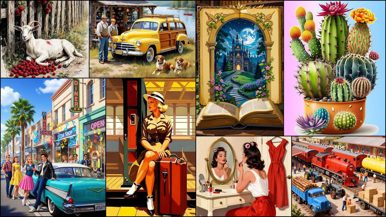 Koza i maliny rompecabezas en línea