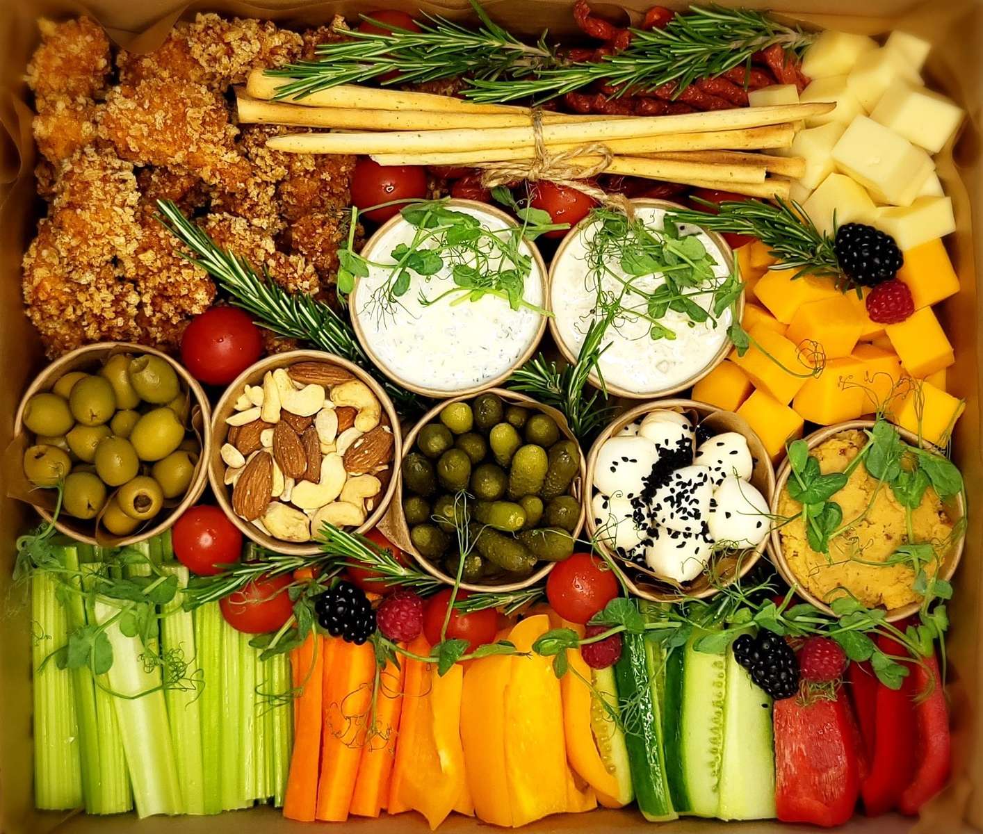 Mellanmål pussel online från foto