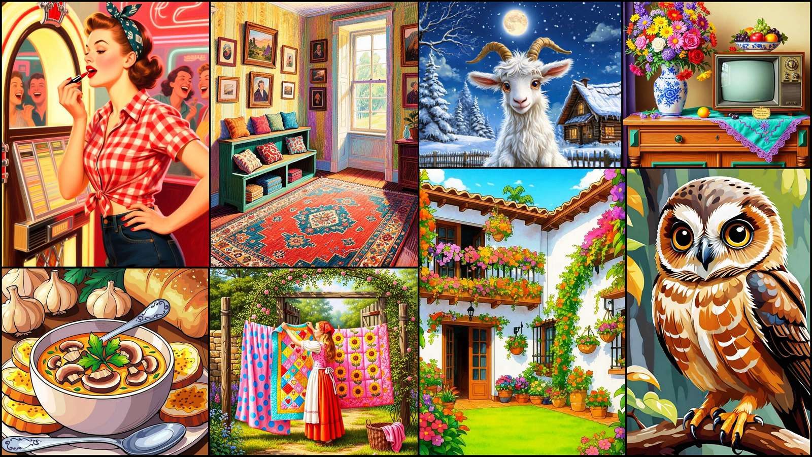 Svampsoppa Pussel online