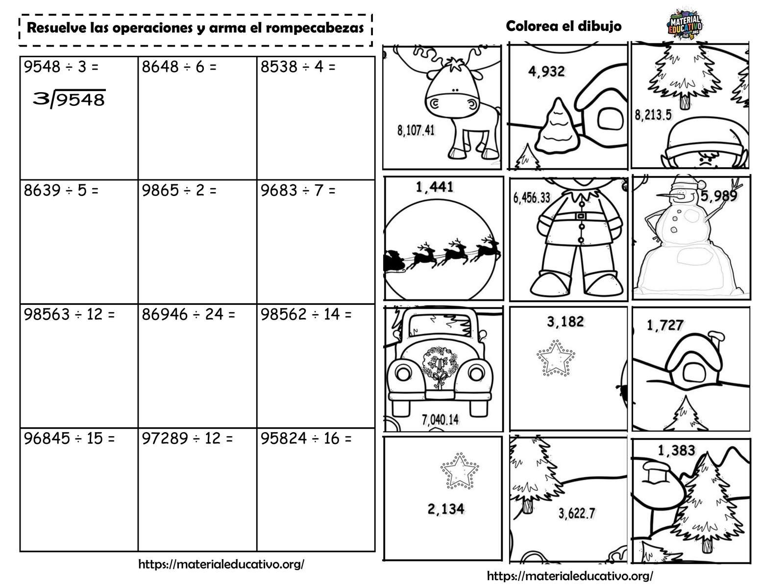 świąteczna zagadka puzzle online