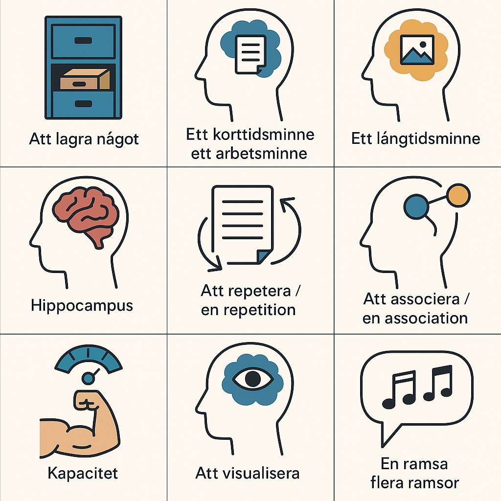 bildstöd till ord om hjärnan pussel online från foto