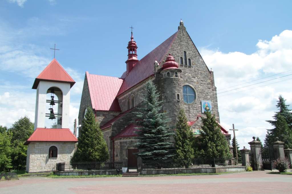 Chiesa a Jastrzębie puzzle online da foto