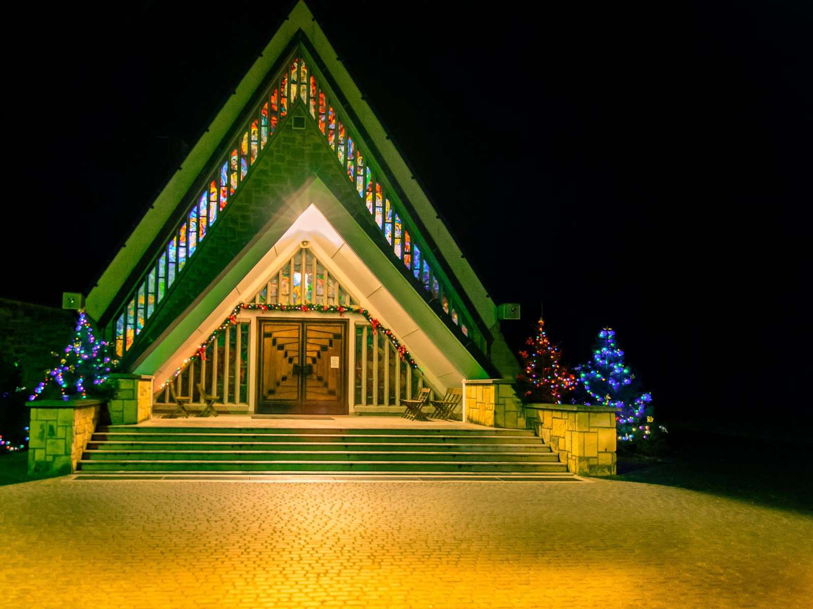 Church in Mirów online puzzle