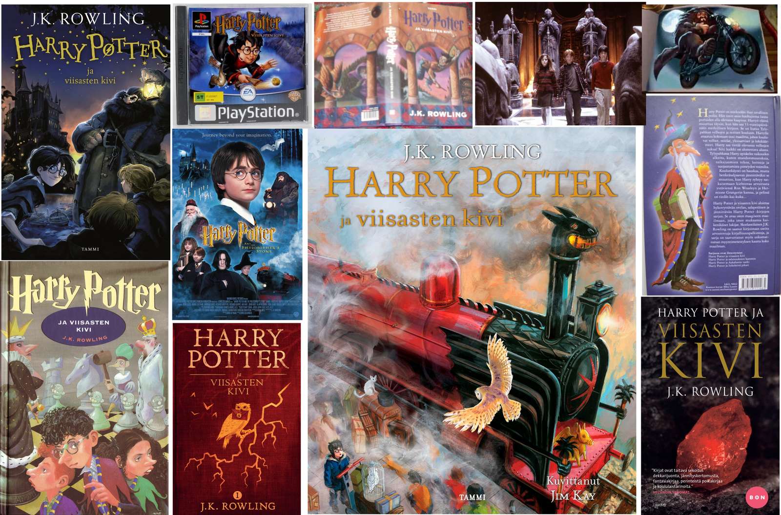 Harry Potter ja Viisasten kivi puzzle online from photo