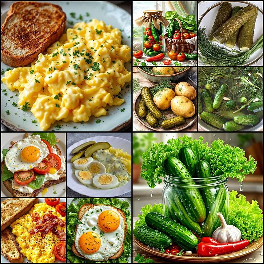 Desayuno y merienda rompecabezas en línea