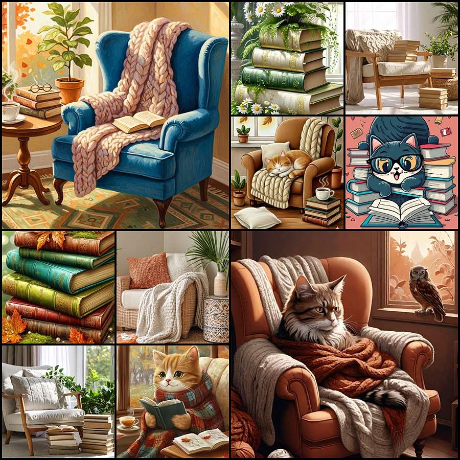 tiempo con un libro rompecabezas en línea