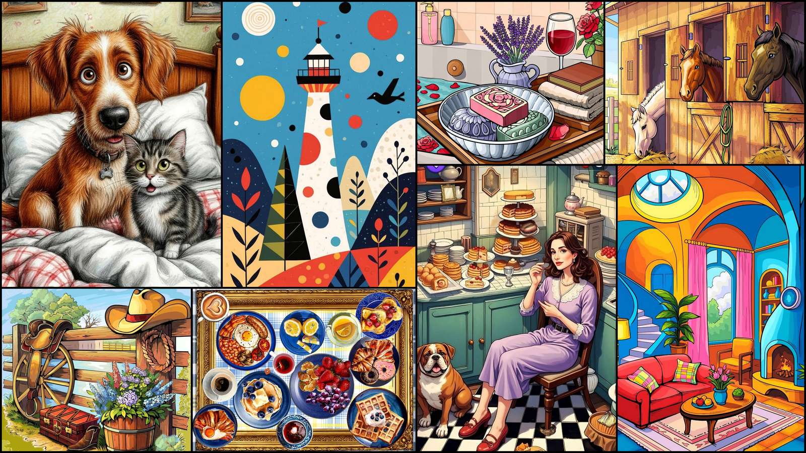 Latarnia puzzle online ze zdjęcia