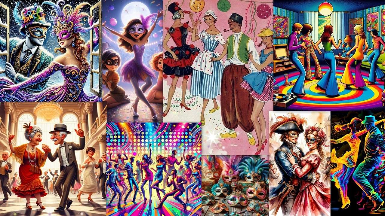 Carnaval puzzle online a partir de foto