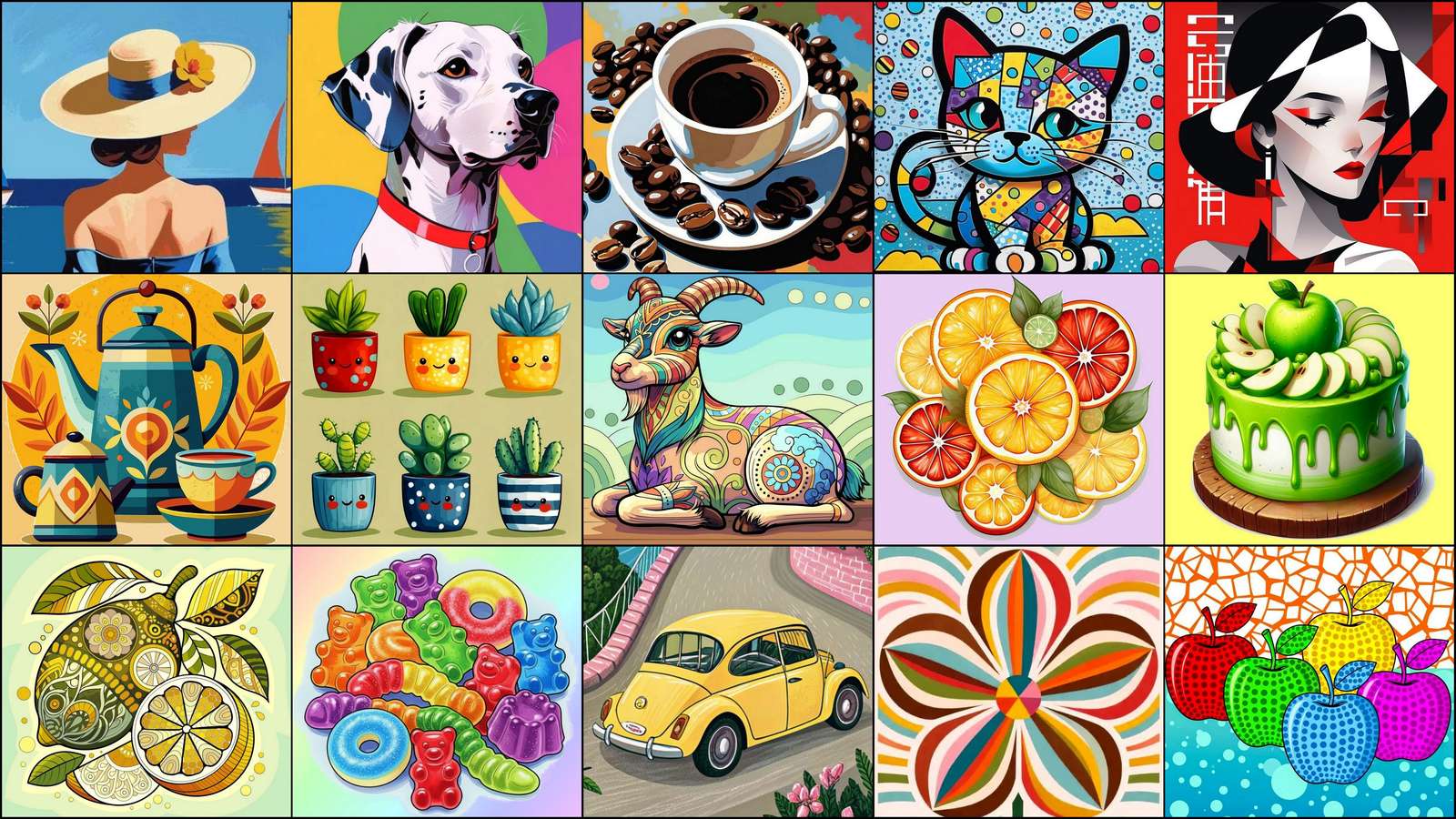 Chien de chèvre chat puzzle en ligne à partir d'une photo