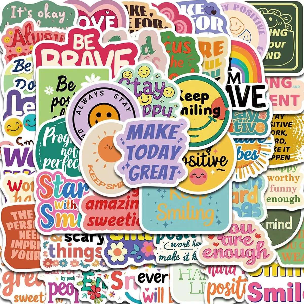 Denken Sie positiv Online-Puzzle