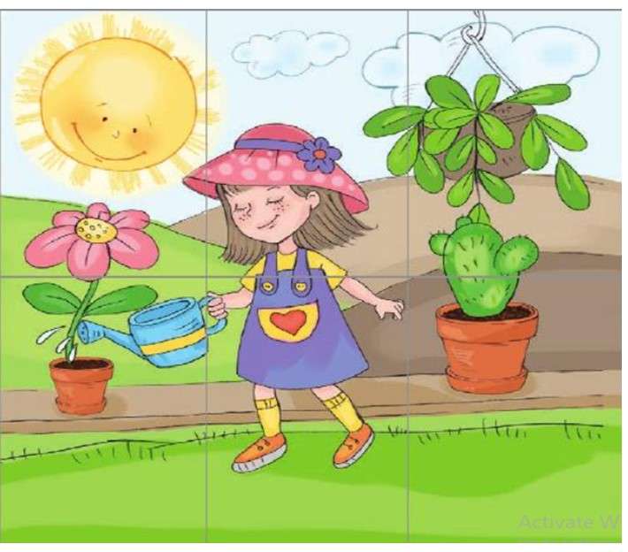 Imagen de primavera rompecabezas en línea