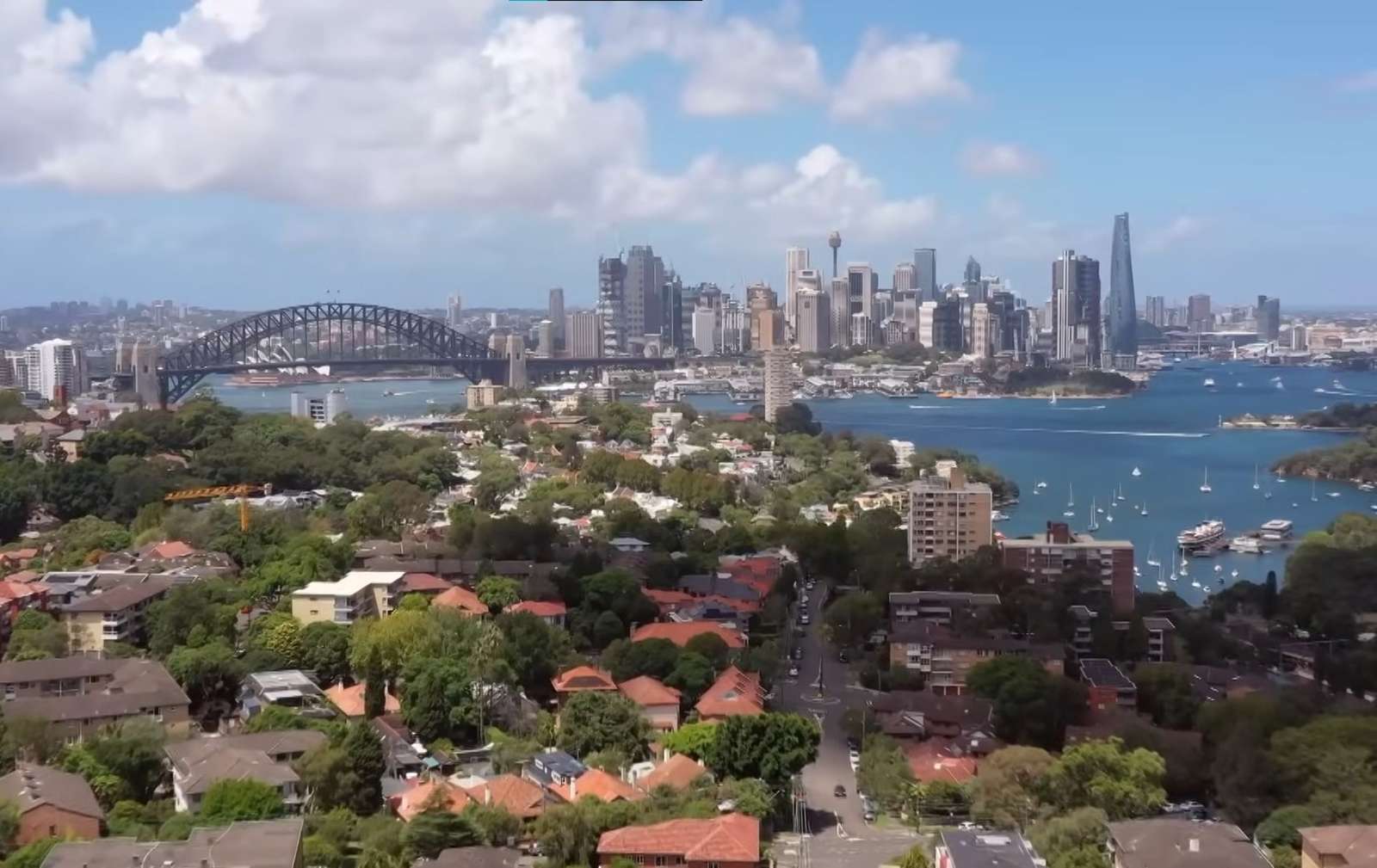 Sidney SkyLine puzzle online din fotografie