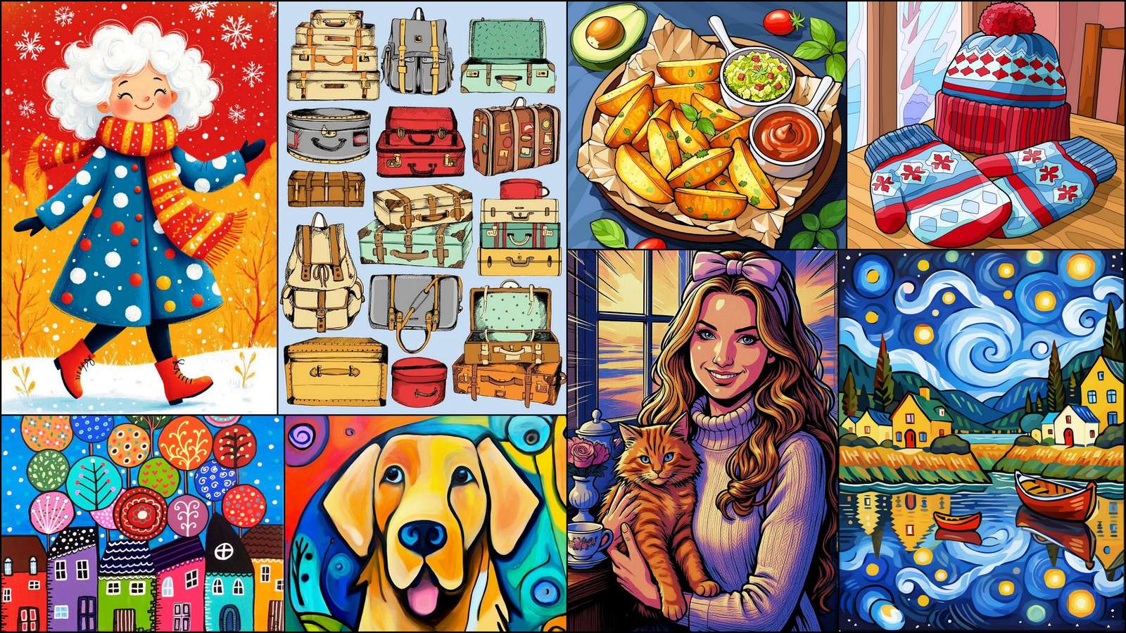 Winter walk online puzzle