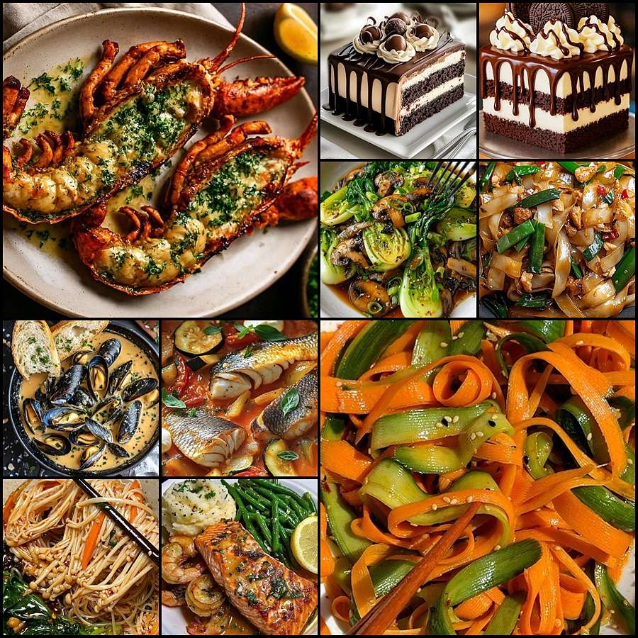 Fruits de mer puzzle en ligne à partir d'une photo