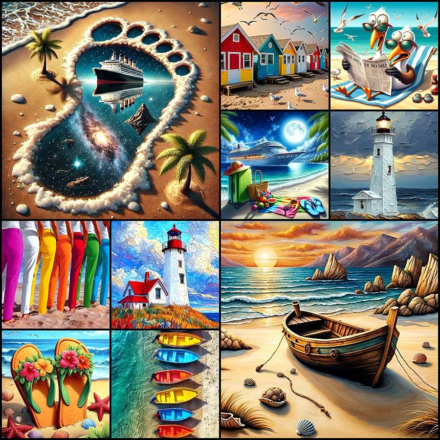 Verso l'estate puzzle online da foto