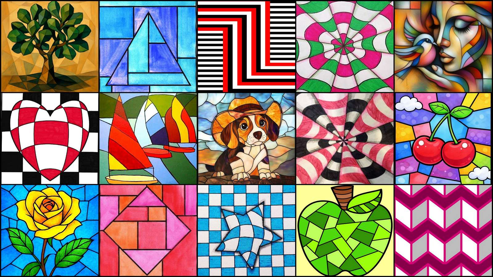Patterns and patterns online puzzle