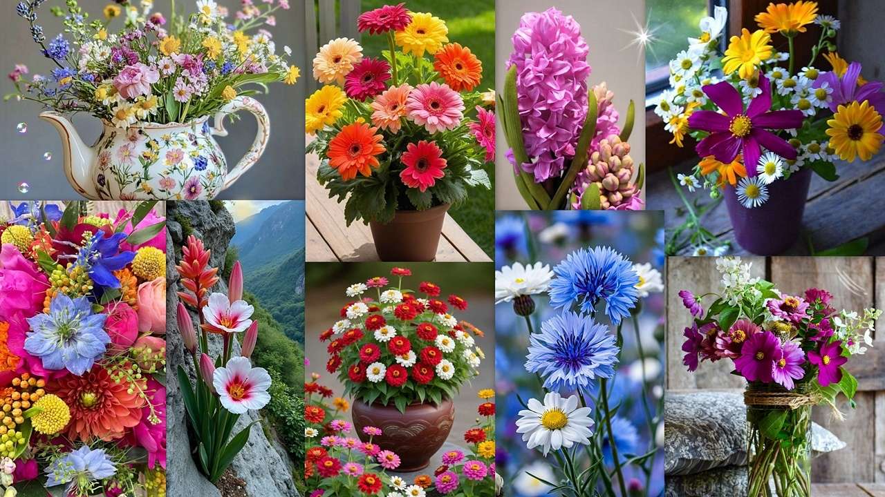 Mix Floral puzzle online