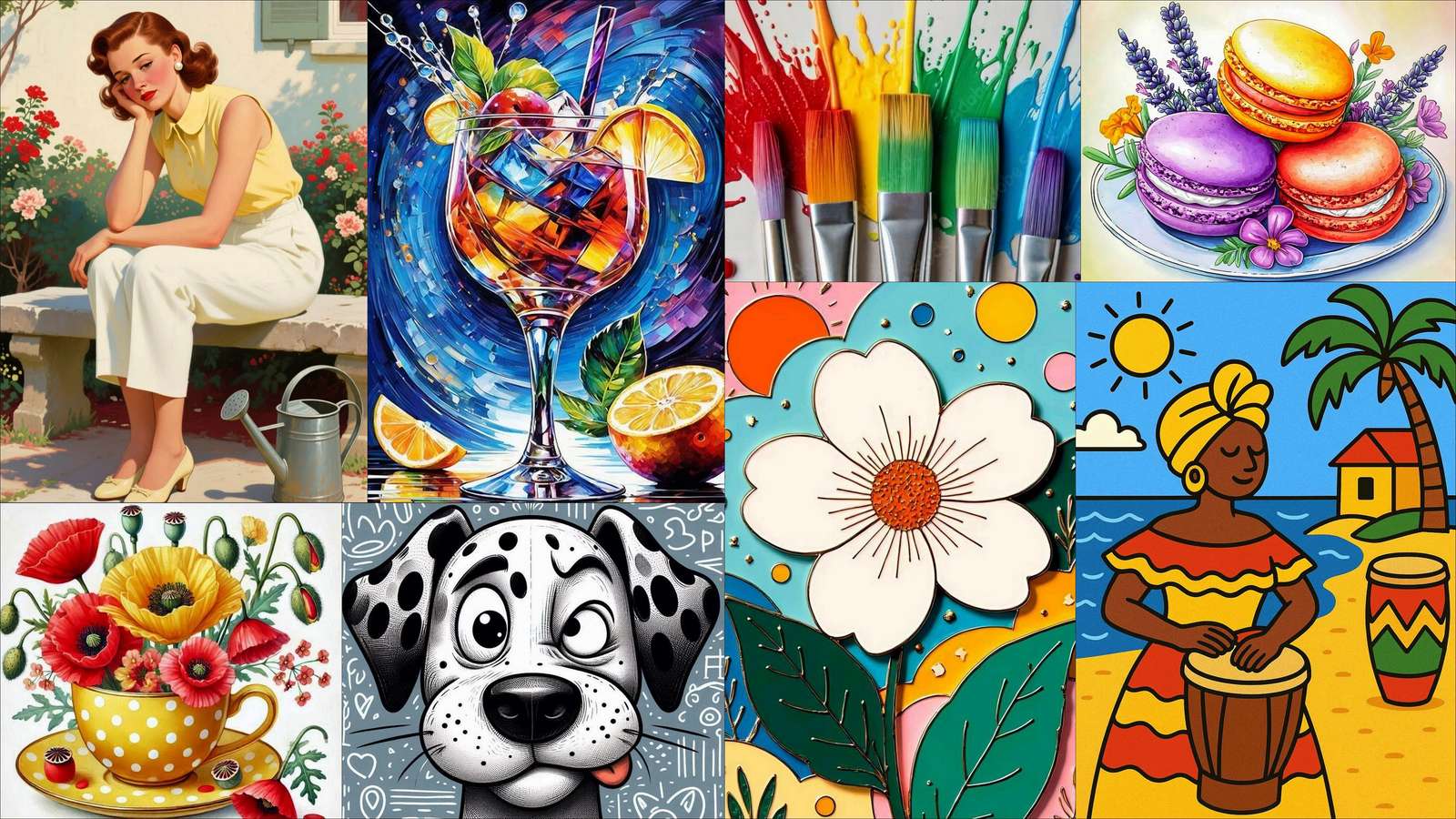 Dziewczyna puzzle online