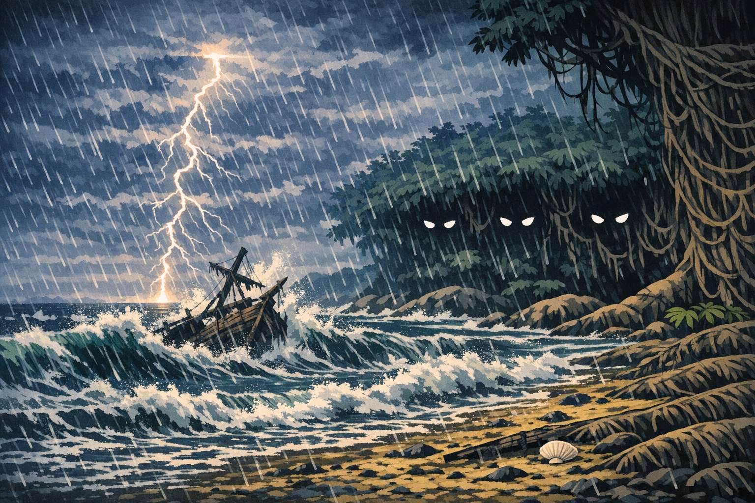 naufragio puzzle online da foto