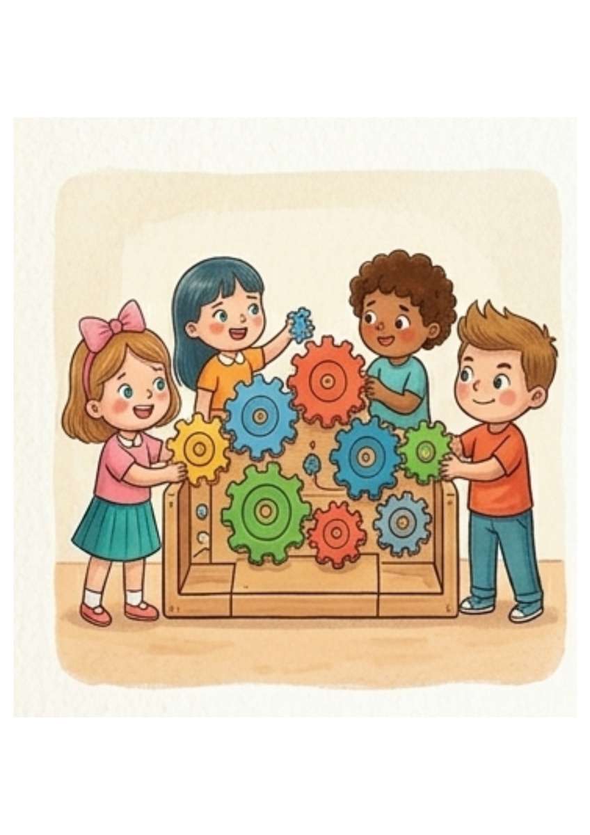 Cooperation puzzle online from photo