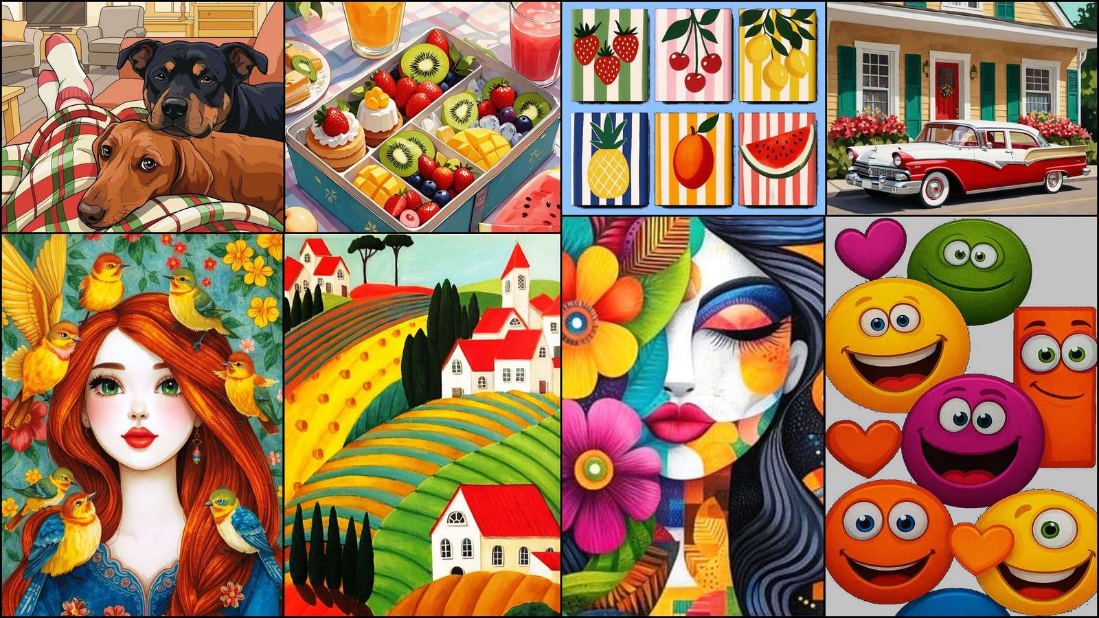 Garota ruiva puzzle online