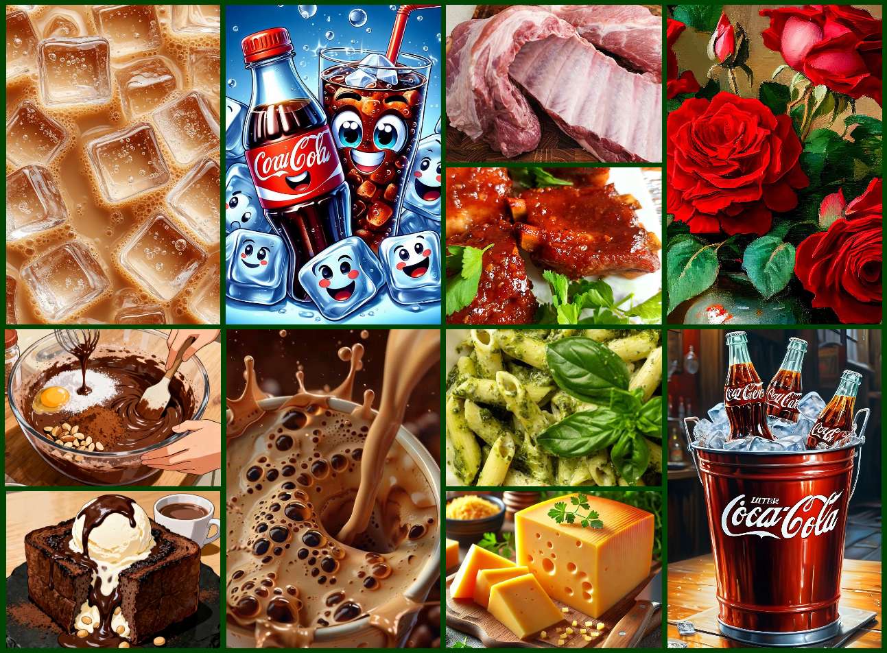 Pasta with ribs puzzle online from photo