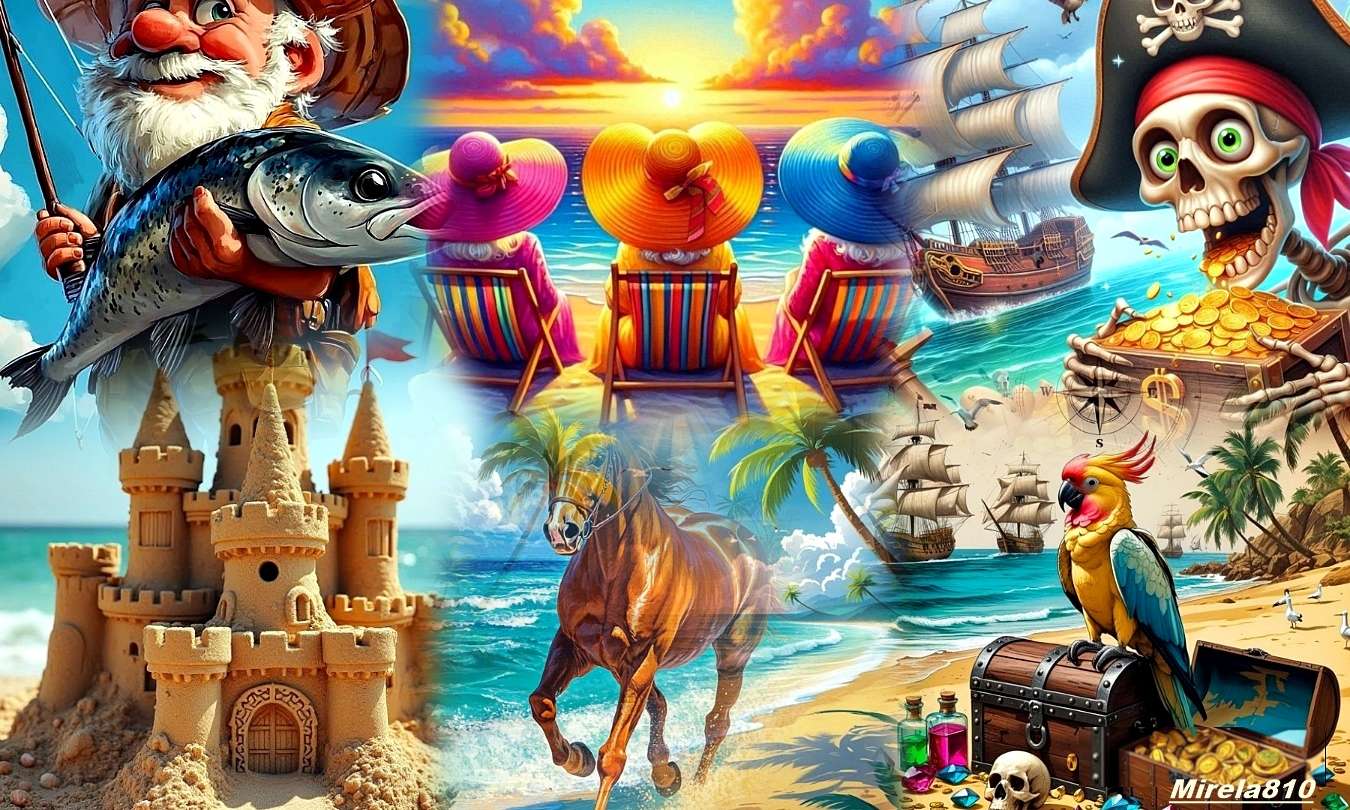 Torte di sabbia puzzle online