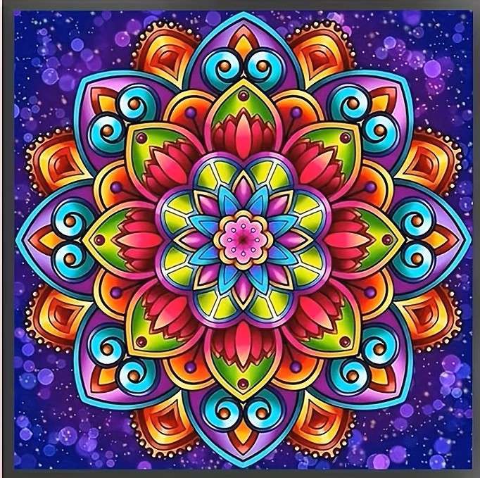 Puzzle del mandala puzzle online da foto
