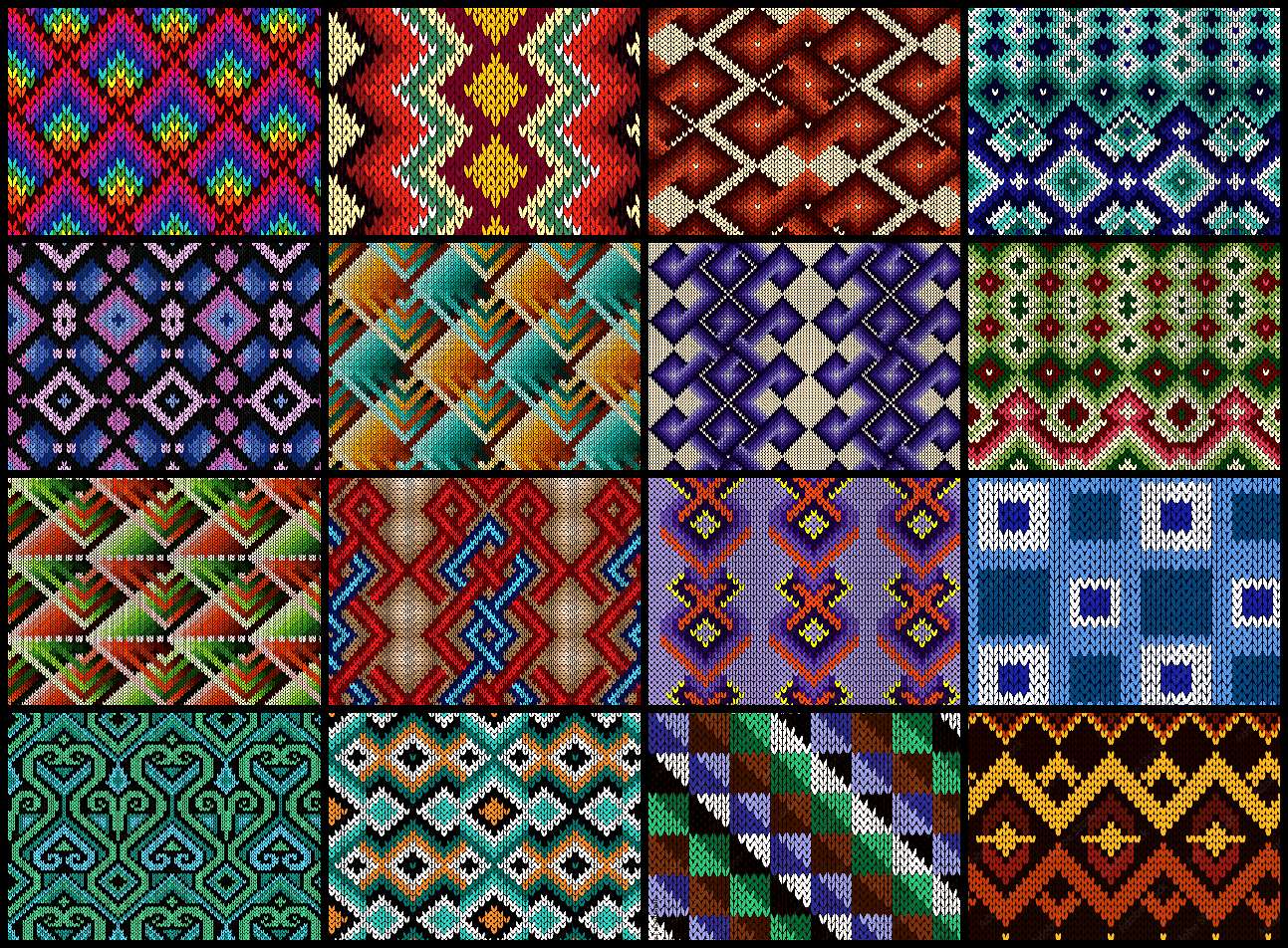 Collages, motifs puzzle en ligne à partir d'une photo