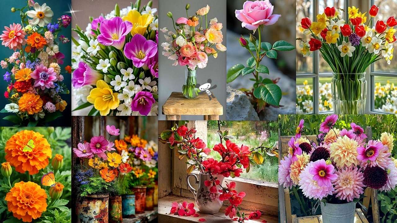 Floral Mix online puzzle