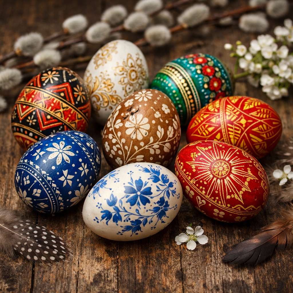Artisan Easter Egg Collection online puzzle