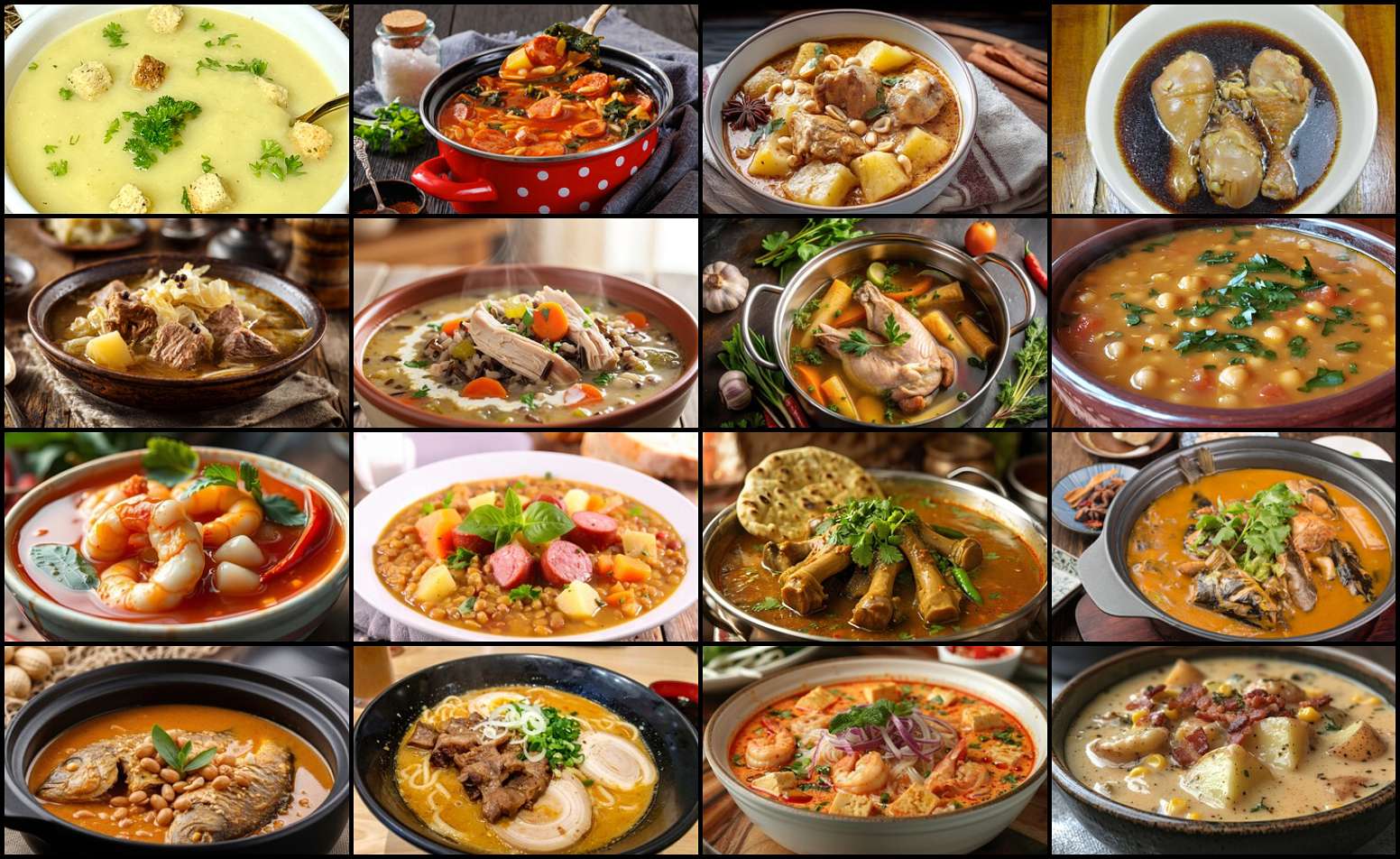Soep menu puzzel online van foto