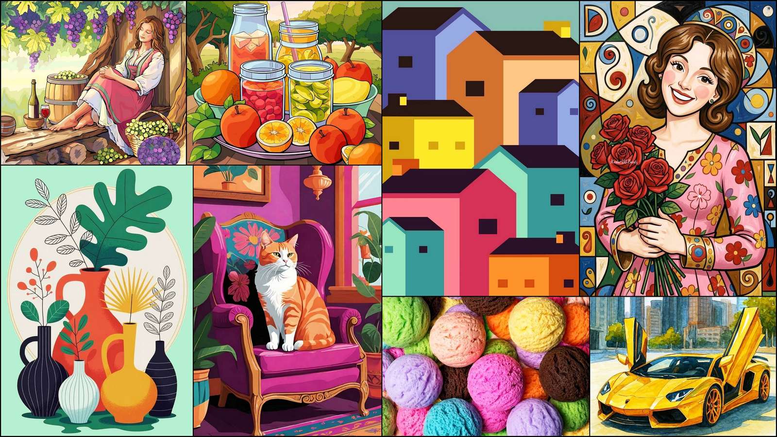 Nella vigna puzzle online