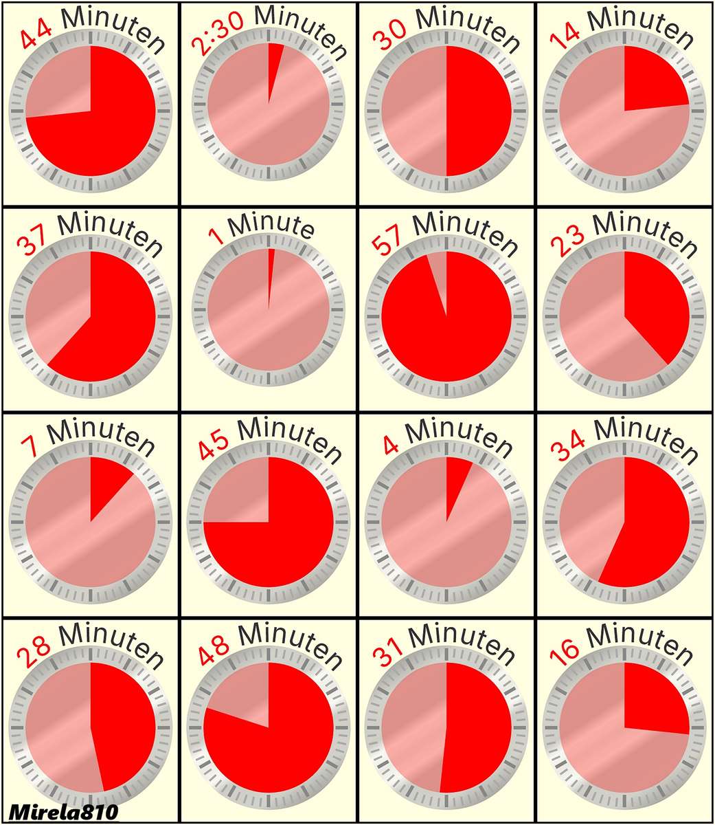 koláž, hodiny online puzzle