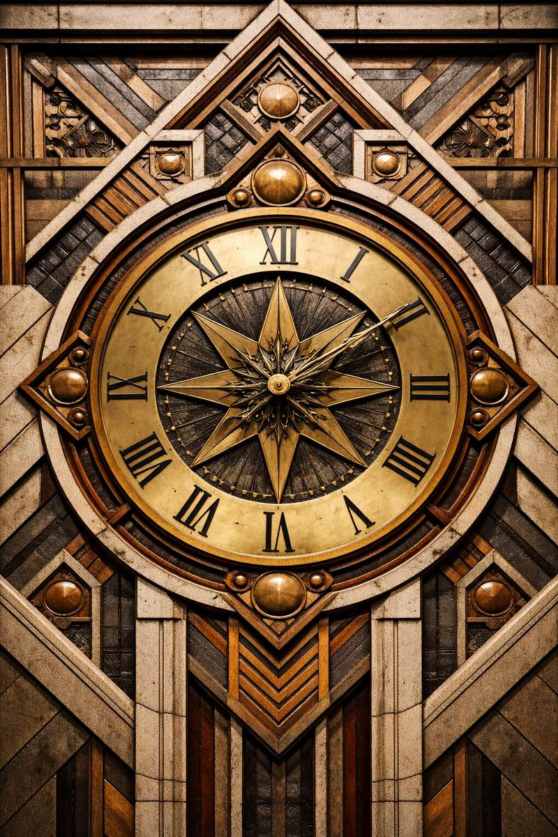 Chronos in steen en hout puzzel online van foto