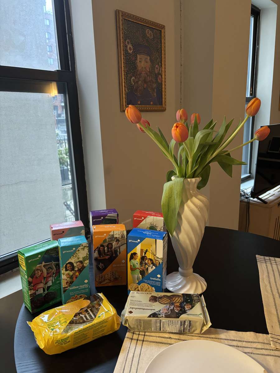 Scout-koekjes voor meisjes puzzel online van foto