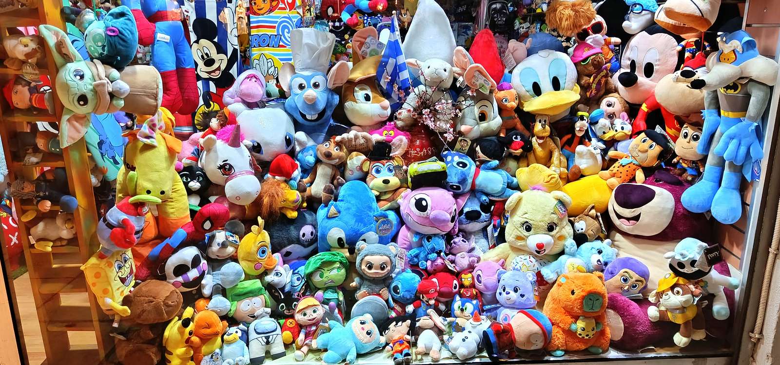 bunte Stofftiere Online-Puzzle