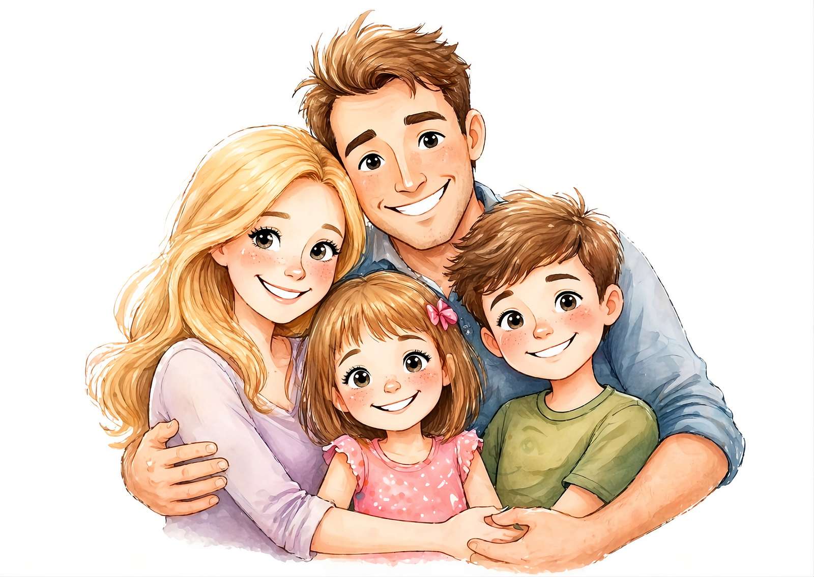 Familj. Pussel online
