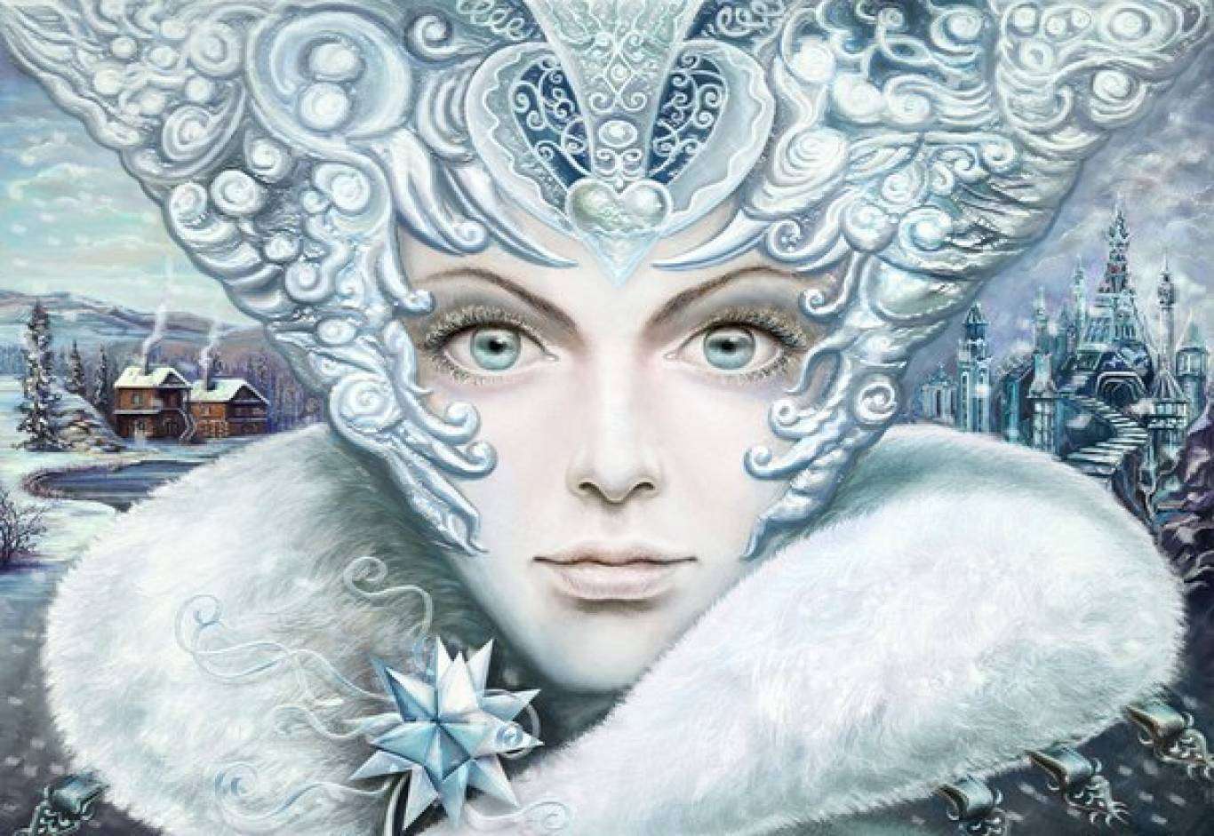 Regina delle nevi puzzle online da foto
